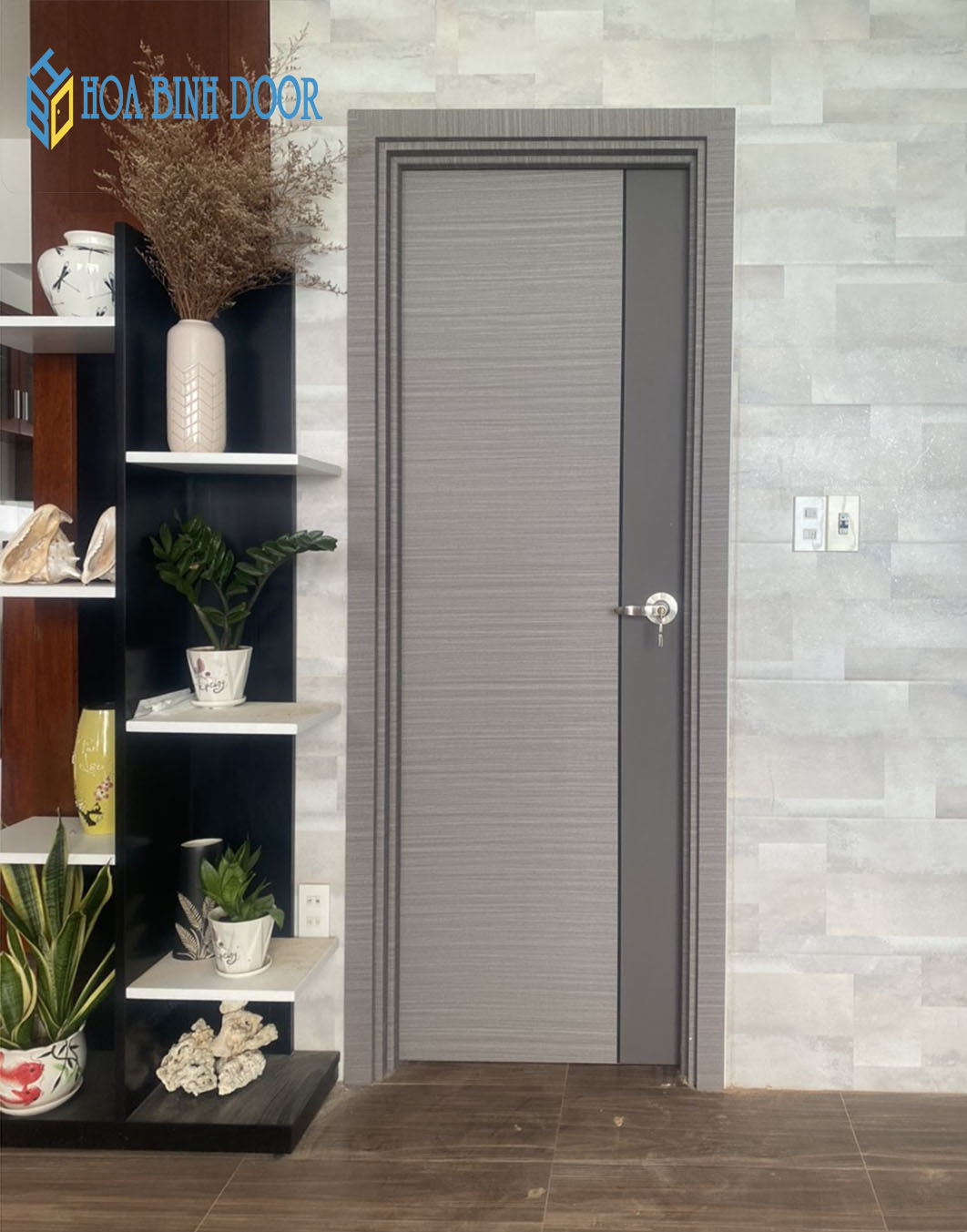 Mẫu cửa nhựa compsite cho khách sạn bền đẹp | Bảo hành 3 năm