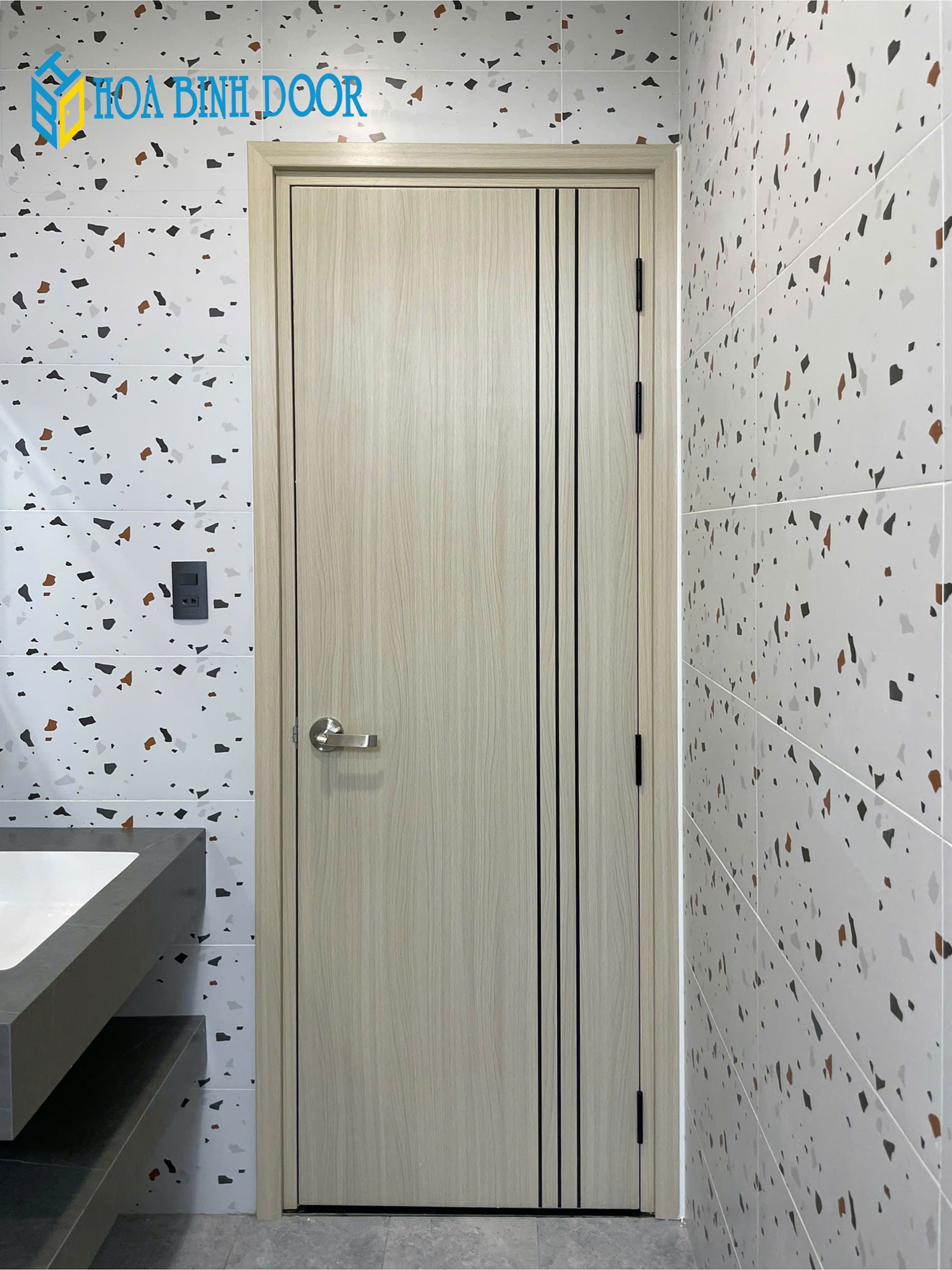 Mẫu cửa nhựa compsite cho khách sạn bền đẹp | Bảo hành 3 năm