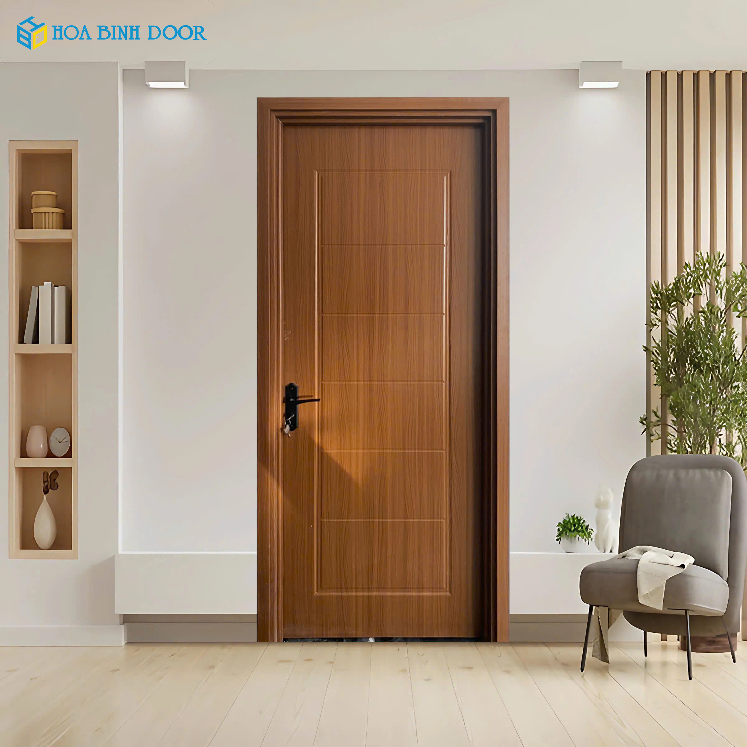 Cửa nhựa composite có chống cháy không ? Hoabinhdoor