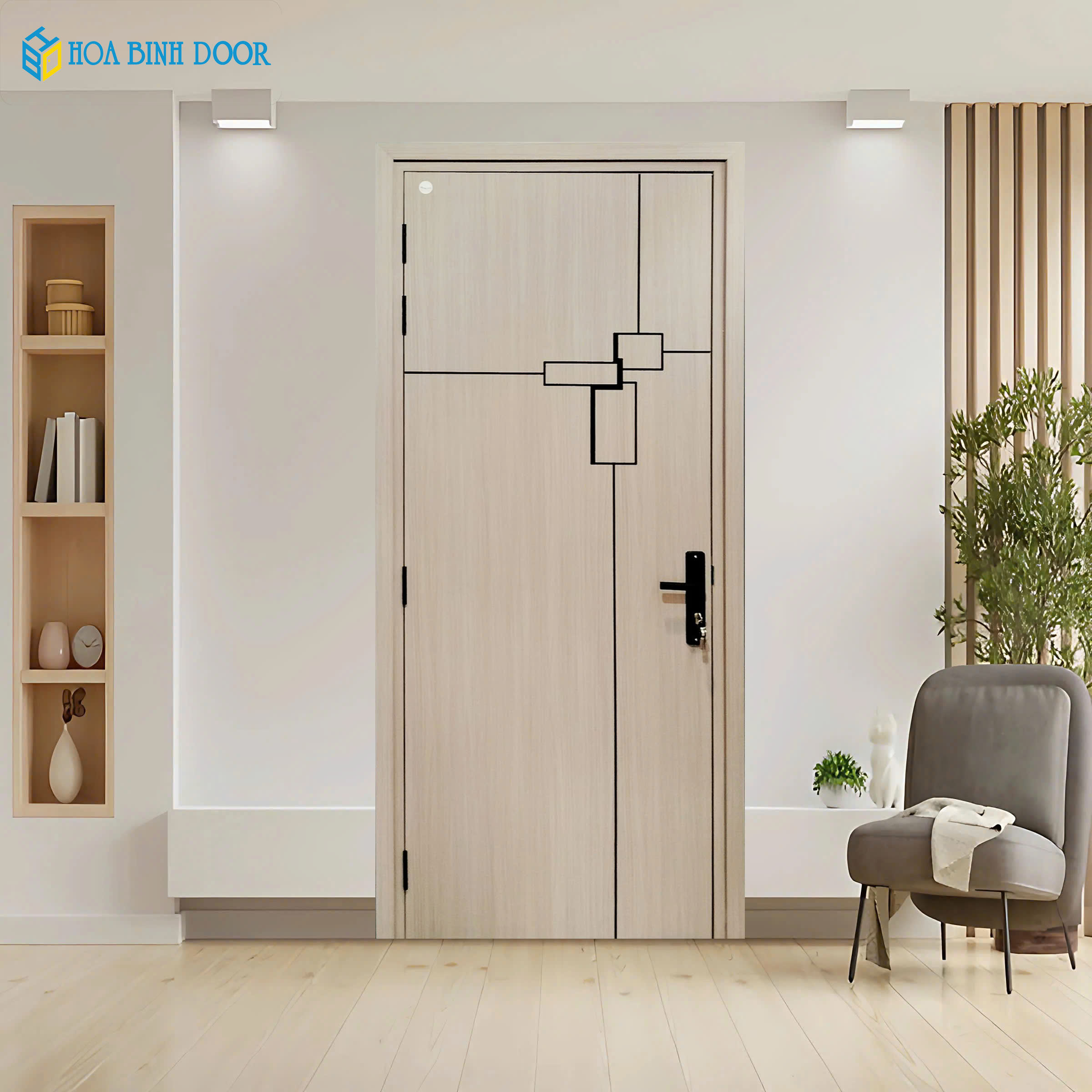 Có nên sử dụng cửa nhựa composite cho phòng ngủ không ?