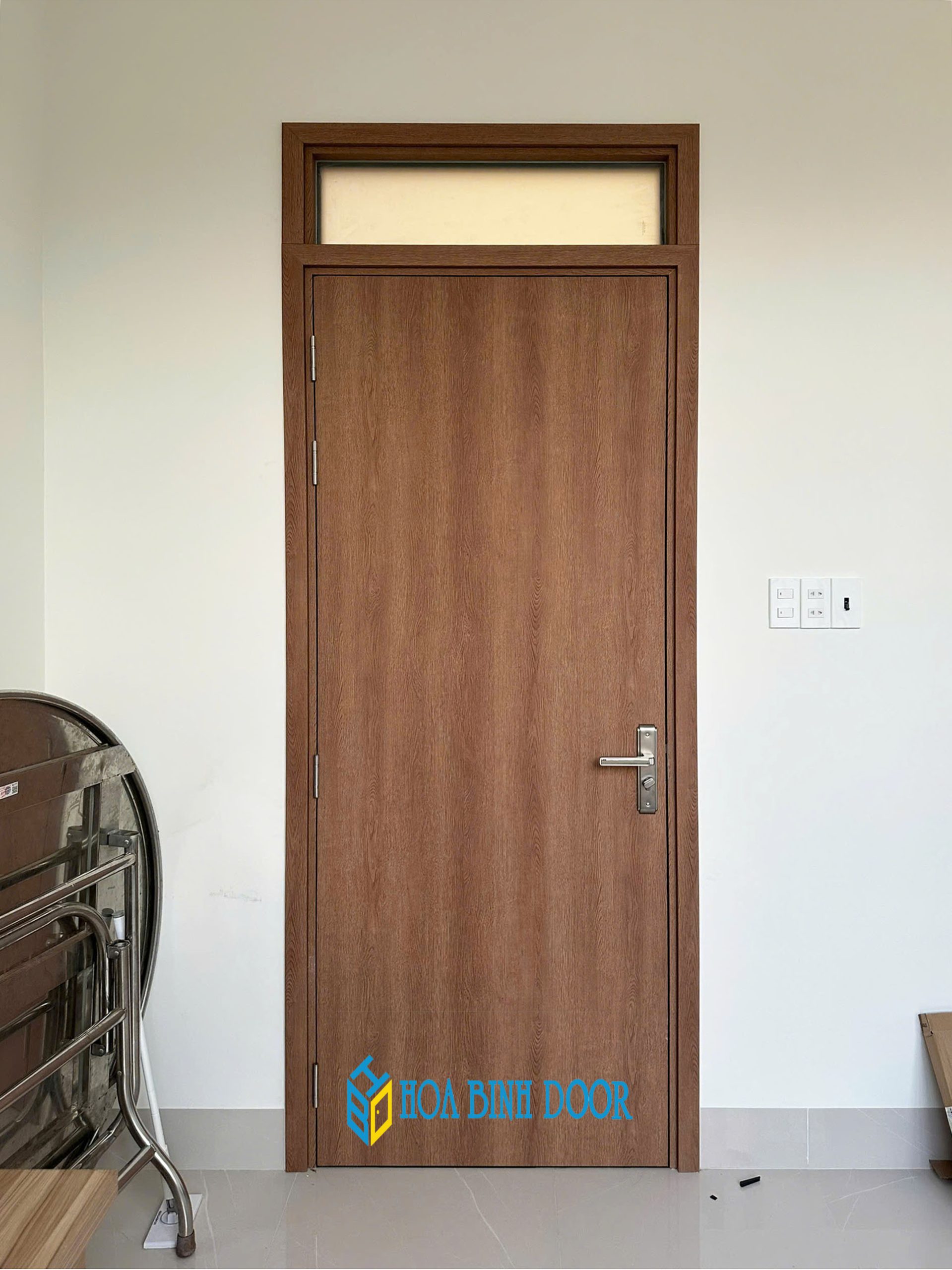 Mẫu cửa nhựa compsite cho khách sạn bền đẹp | Bảo hành 3 năm