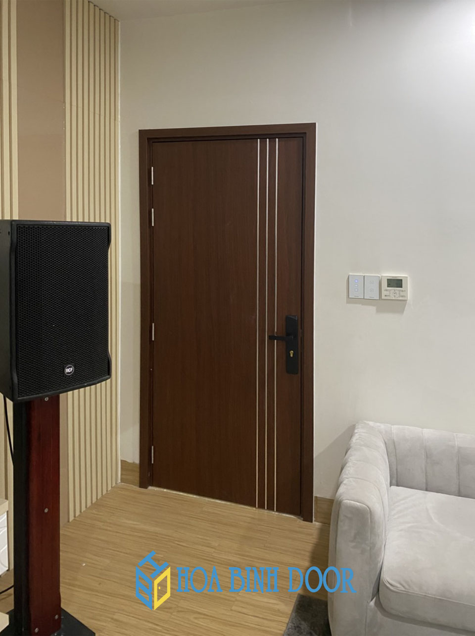 Mẫu cửa nhựa compsite cho khách sạn bền đẹp | Bảo hành 3 năm