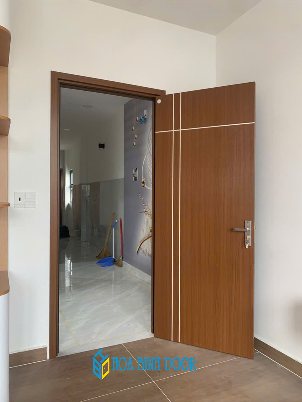 Cửa nhựa composite phòng ngủ | Mẫu & Giá cửa nhựa phòng ngủ