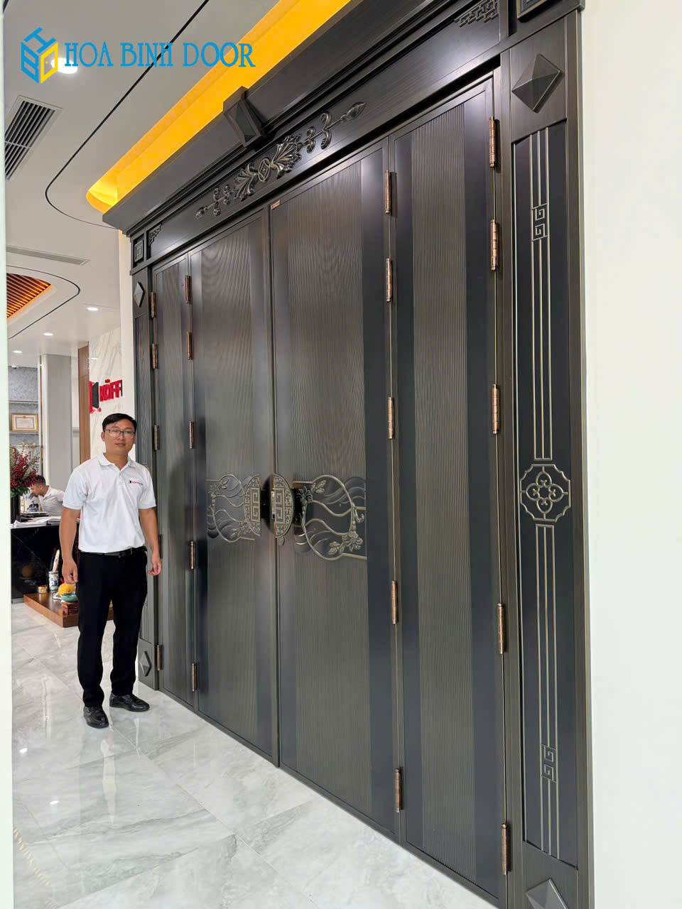 Giá Cửa thép vân gỗ Tháng 8/2026 | Hoabinhdoor