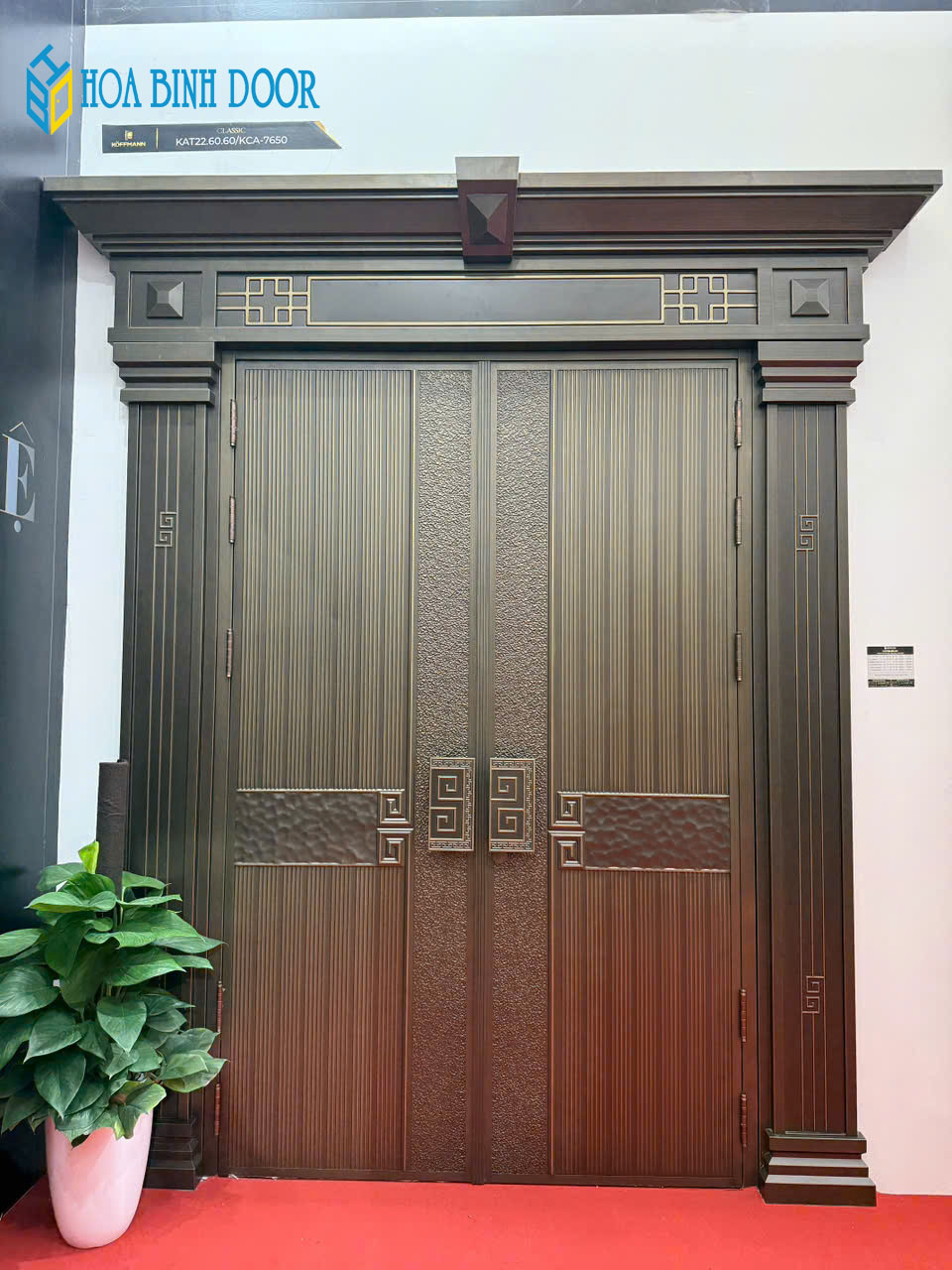 Giá Cửa thép vân gỗ Tháng 8/2026 | Hoabinhdoor