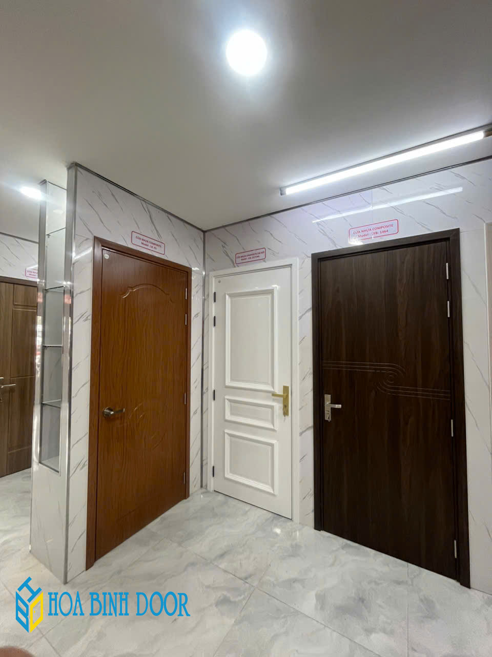 Địa chỉ bán cửa gỗ – cửa nhựa – cửa thép vân gỗ tại Quốc lộ 13