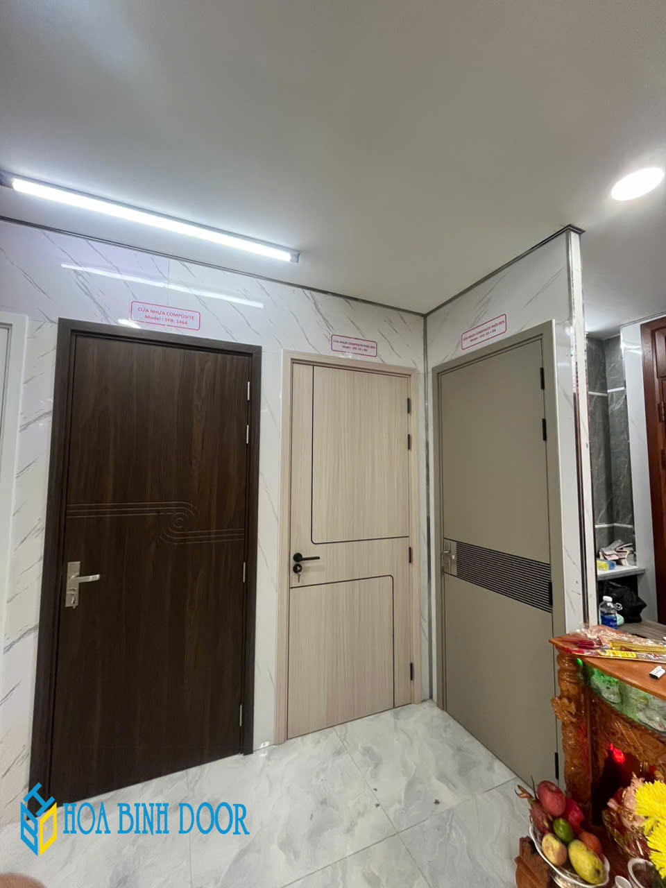 Địa chỉ bán cửa gỗ – cửa nhựa – cửa thép vân gỗ tại Quốc lộ 13