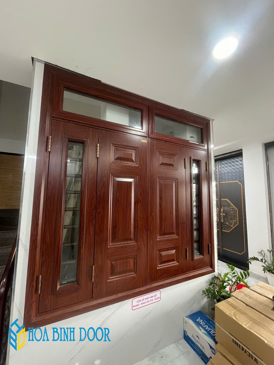 Địa chỉ bán cửa gỗ – cửa nhựa – cửa thép vân gỗ tại Quốc lộ 13
